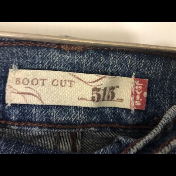 Levi's 515 Jeans Womens 10M Bootcut  Blue Denim - Picture 6 of 14